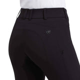 Ariat Knee Patch Prelude Riding Breeches Black 22L Ariat riding trousers Barnstaple Equestrian Supplies
