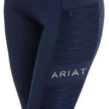 Ariat Ladies EOS Moto Full Seat Riding Tights Navy - Large Riding Tights