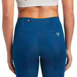 Ariat Ladies EOS Riding Tights With Phone Pocket And Logo Full Seat Black X Small Riding Tights