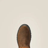 Brown suede ariat moresby tall boot with black rubber sole moresby tall waterproof country boots style