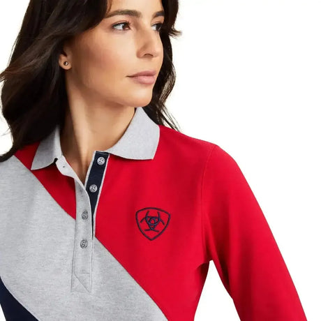 Ariat Taryn Long Sleeved Polo Shirts Small Polo Shirts & T Shirts