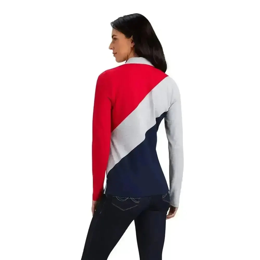 Ariat Taryn Long Sleeved Polo Shirts Small Polo Shirts & T Shirts