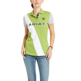 Ariat Taryn Polo Shirts Peridot Small Polo Shirts & T Shirts Barnstaple Equestrian Supplies