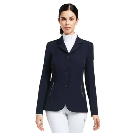 Ariat Womens Galatea Bellatrix Ariat Show Jacket Navy 6R Show Jackets Barnstaple Equestrian Supplies