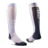 AriatTEK Slimline Performance Socks Lavender Aura / Periscope Riding Socks Barnstaple Equestrian Supplies