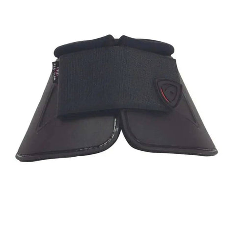 Armoured Guard Pro Reaction Over Reach Boots Black Large HY Equestrian Overreach Boots Barnstaple Equestrian Supplies