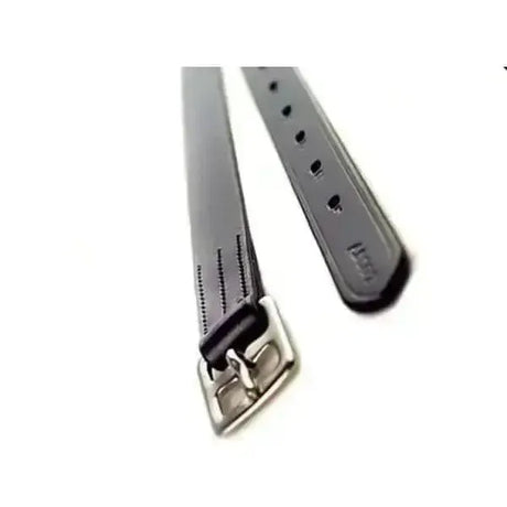 Ascot Adult Stirrup Leathers 52 inch Black Stirrup Leathers