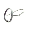 Ascot Comfort Plain Cavesson Noseband (Cavesson) Shetland Brown 22 mm 7/8" Bridle Accessories