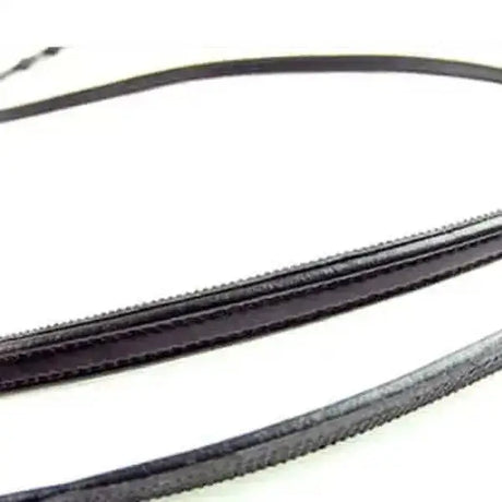 Ascot Leather Dressage Reins Pony 13Mm / 1/2" Black Reins Barnstaple Equestrian Supplies