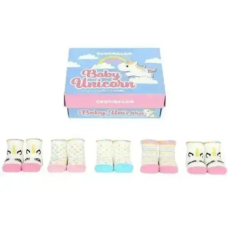 Baby Unicorn Socks Gift Box Riding Socks