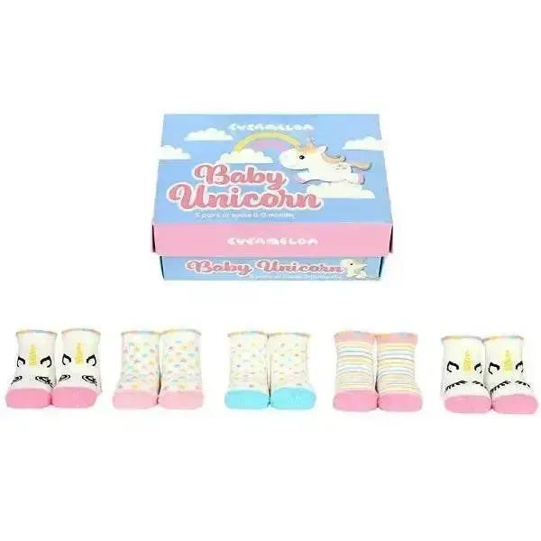 Baby Unicorn Socks Gift Box Riding Socks