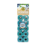 Teal bags on board board scented refill rolls in ocean breeze scent with larger bag size in clear plastic pack