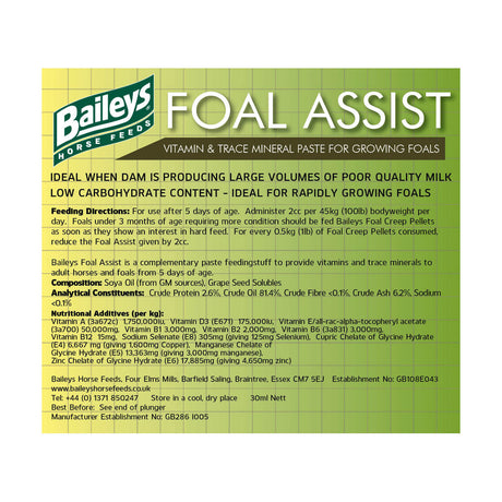 Baileys Foal Assist Syringe - Barnstaple Equestrian Supplies