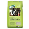 Baileys no 20 condition and competition mix 20kg with slow release calories high oil in vibrant green bag for horses