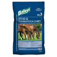 Baileys no 3 stud and youngstock cubes horse feed 20kg bag blue lower starch alternative youngstock mix