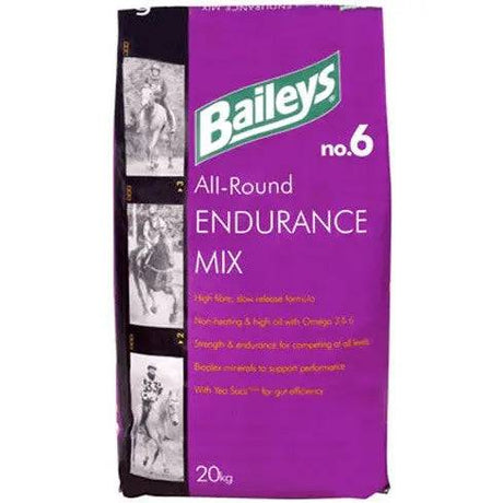 Baileys No. 6 All-Round Endurance Mix Horse Feed Baileys Horse Feed Horse Feeds Barnstaple Equestrian Supplies