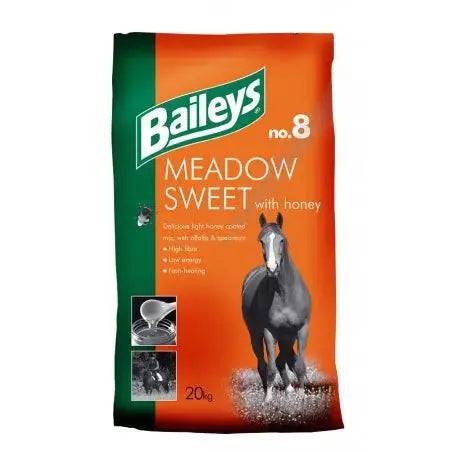 Baileys No. 8 Meadow Sweet with Tumeric Horse Feed Baileys Horse Feed Horse Feeds Barnstaple Equestrian Supplies