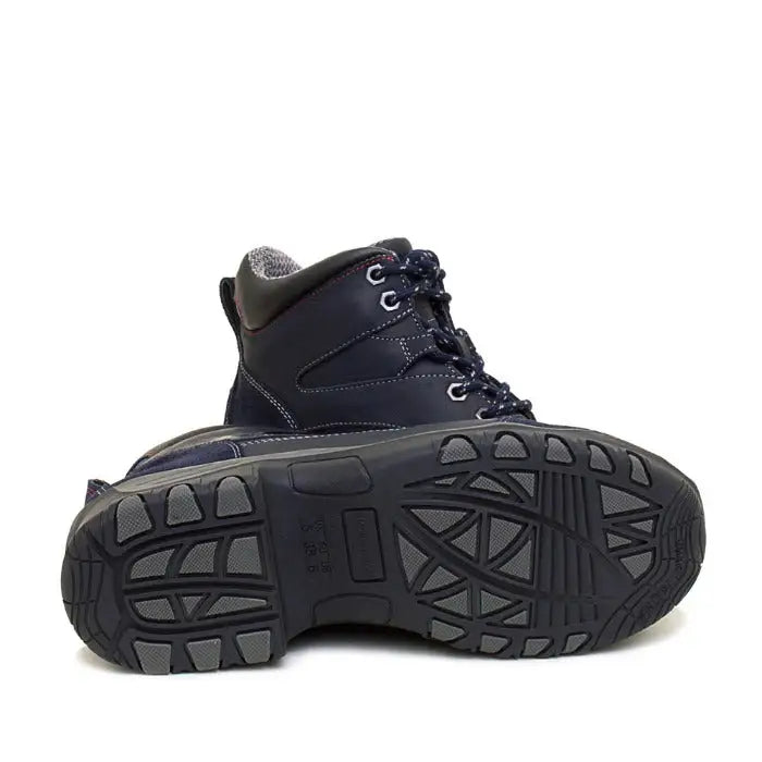 Dark navy leather bareback footwear blair storm waterproof jodhpur boots with reinforced stitching and rugged sole