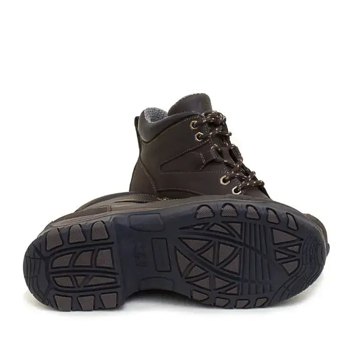 Dark brown leather bareback footwear blair storm waterproof jodhpur boots with rugged sole and reinforced stitching