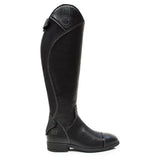 Black bareback footwear georgia long riding boot with sleek leather finish and subtle stitching details