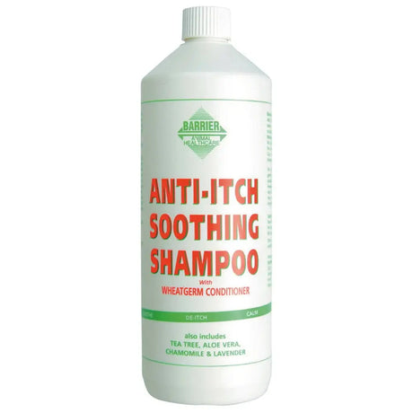 Barrier Anti-Itch Soothing Shampoo 500ml Anti Itch Shampoos Barnstaple Equestrian Supplies