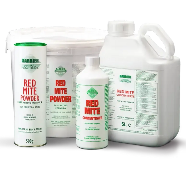 Barrier Red Mite Concentrate 500ml Chicken Mites