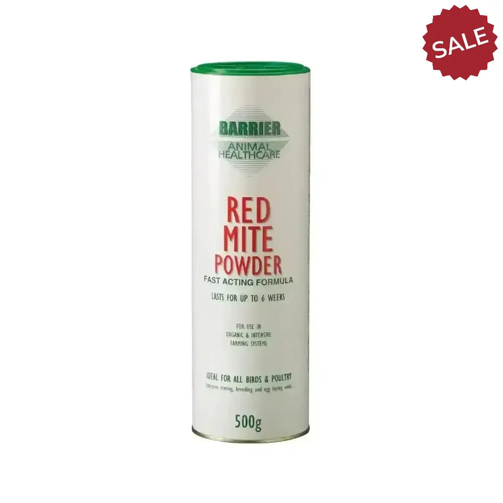 Barrier Red Mite Powder 500g Mite Treatments