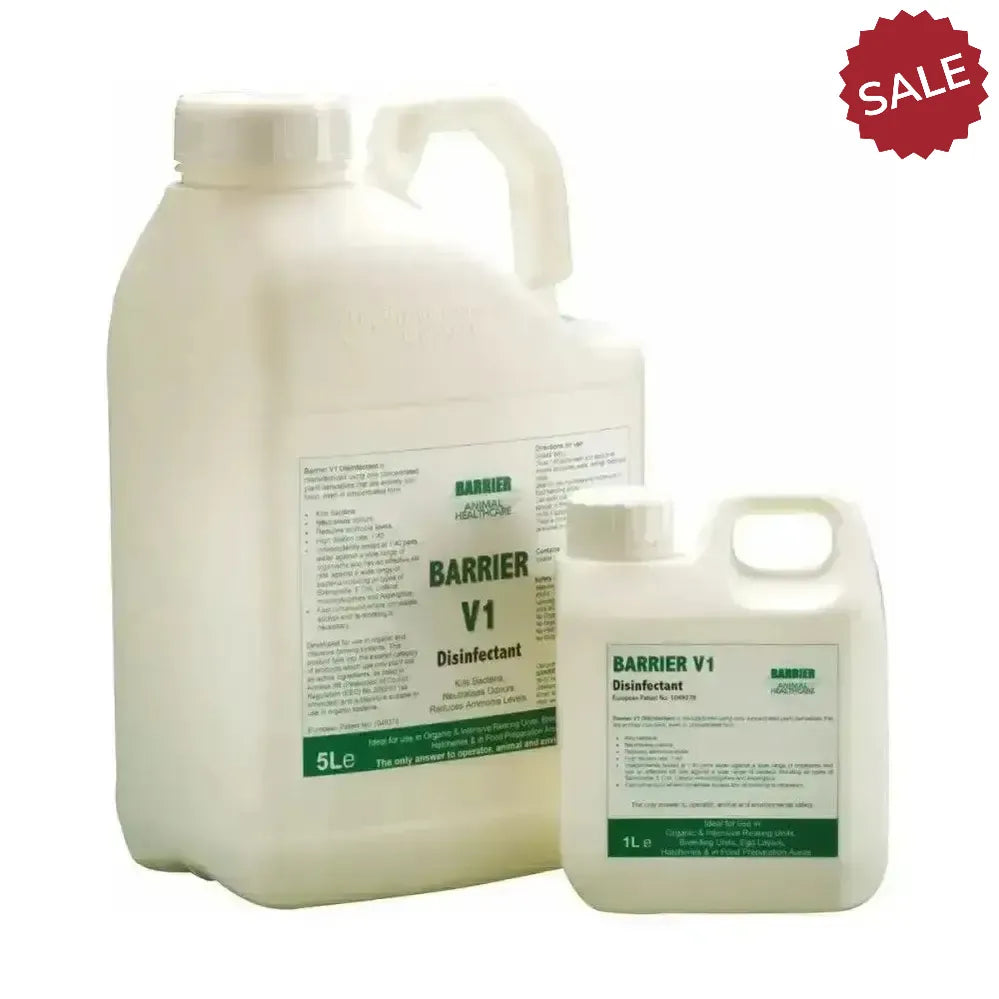 Barrier V1 Disinfectant 5 Litre Disinfectants