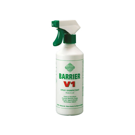 Barrier V1 Spray Disinfectant Veterinary 500Ml Barnstaple Equestrian Supplies