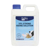 Battles Iodine Solution Disinfectant 500ml Veterinary Barnstaple Equestrian Supplies