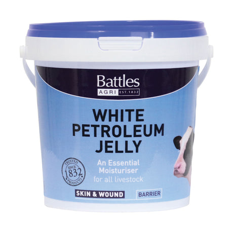 Battles White Petroleum Jelly Veterinary Battles 900g Barnstaple Equestrian Supplies