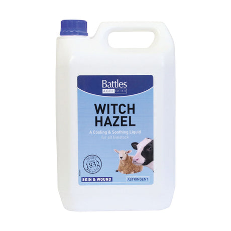 Battles Witch Hazel Veterinary Battles 5 litre Barnstaple Equestrian Supplies