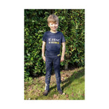 Be Brave Tots Jodhpurs by Little Knight Navy/Yellow 3-4 Years Jodhpurs