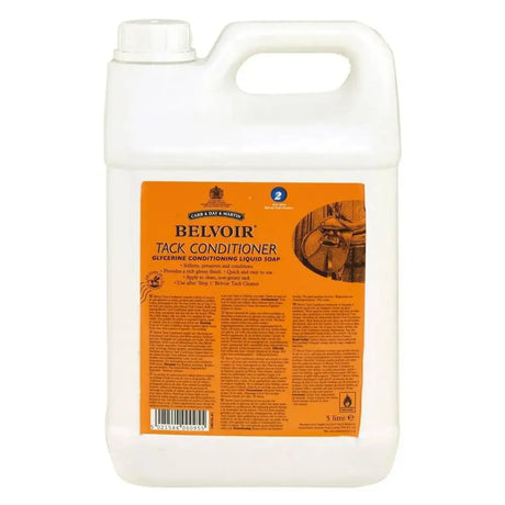 Belvoir Tack Conditioner Step 2 Carr & Day & Martin 5 Litres Tack Care Barnstaple Equestrian Supplies