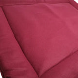 Benji & Flo Luxury Fleece Dog Bed Merlot 100 x 120cm Dog Beds