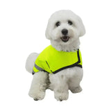 Benji & Flo Reflector Waterproof Dog Coat by Hy Equestrian Orange XXX Small Dog Coat