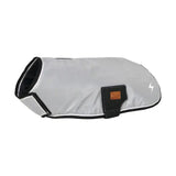 Benji & Flo Silva Flash Dog Coat Black/Reflective Silver XXX Small Dog Coat