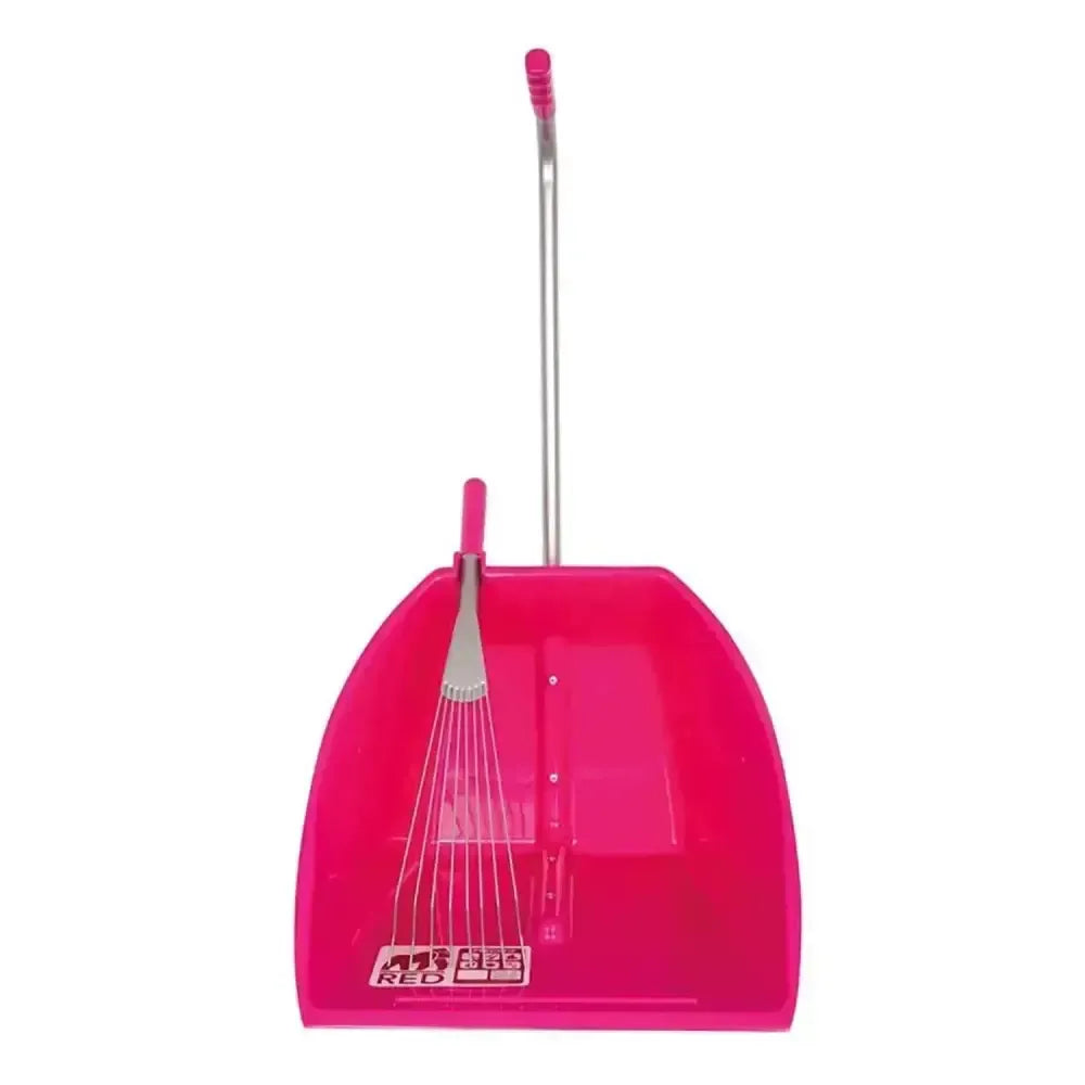 Big Tidee Speed Skip With Metal Rake Pink Mucking Out