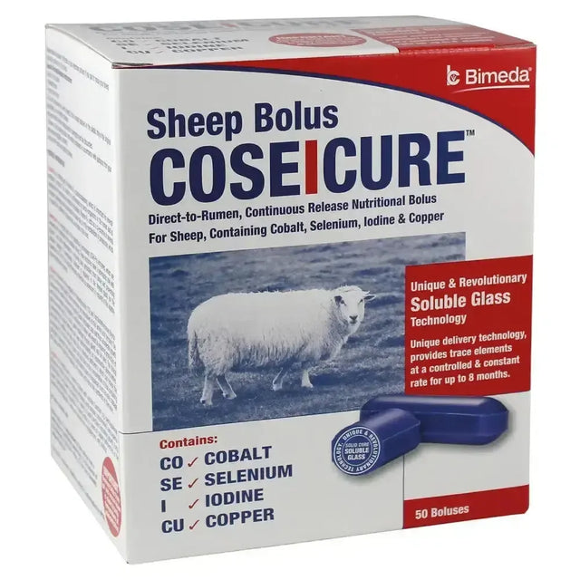 Bimeda Coseicure Sheep Bolus 50 Pack Sheep
