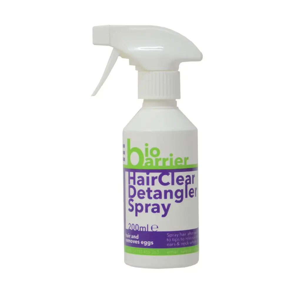 BioBarrier HairClear Detangler Spray 200ml Pest Control Barnstaple Equestrian Supplies