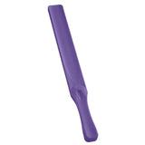 Purple plastic bitz feed stirrer with smooth tapered handle and rounded edges for brightly coloured feed mixing