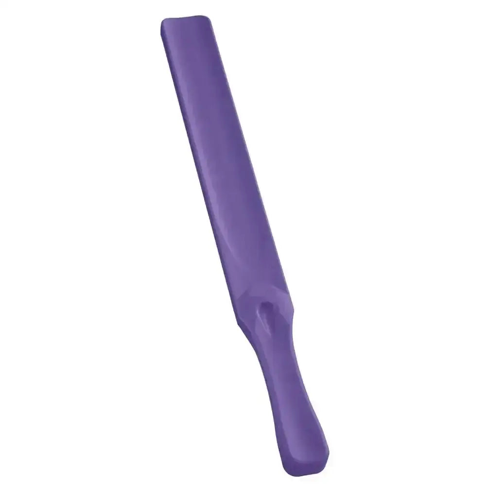Purple plastic bitz feed stirrer with smooth tapered handle and rounded edges in brightly coloured feed stirrers style