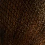 Dark brown textured bitz hairnets showing woven scaled design ideal for standard weight and heavyweight use