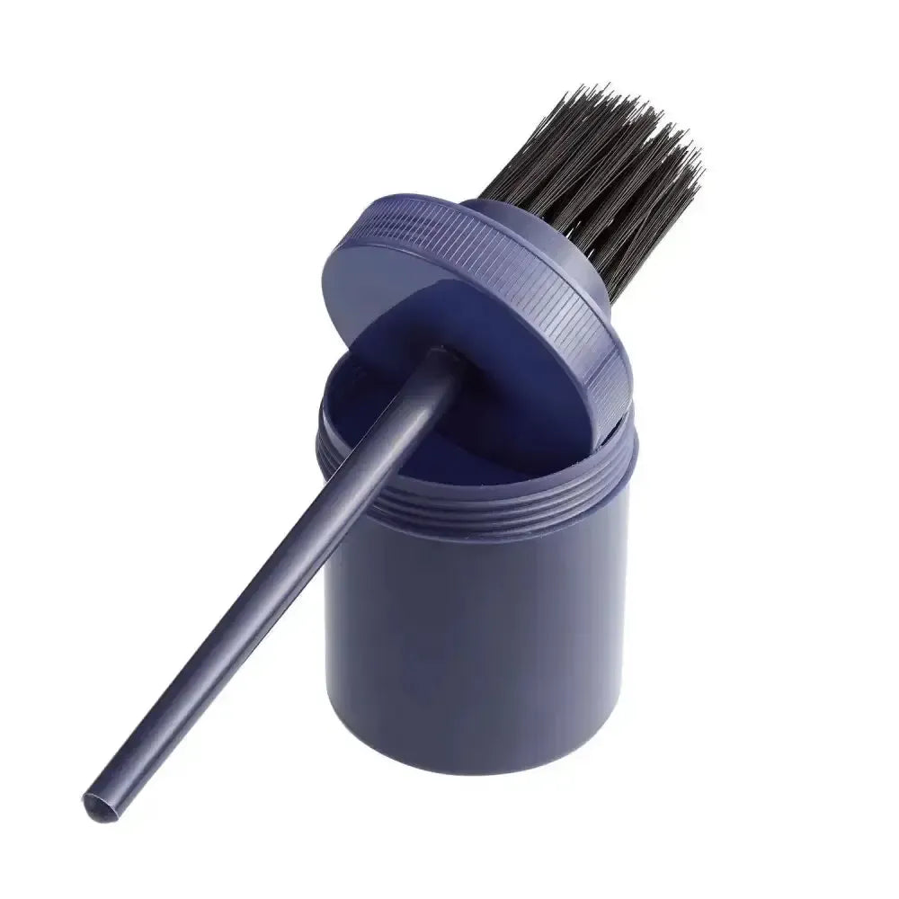 Bitz Hoof Oil Brush With Container Red Hoof Brush