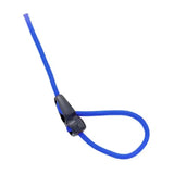 Blue elastic cord with black plastic clip bitz quick clip quick release tether for easy secure fastening