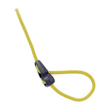 Yellow elastic cord with black plastic clip bitz quick clip ingeniously designed quick release tether