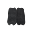 Black rubber bitz stirrup treads with textured diamond pattern for fillis stirrup irons providing grip and durability