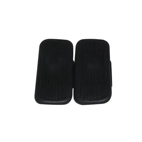Black plastic bitz stirrup treads psob car phone holder with textured grip surface and rounded edges