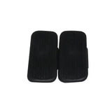 Black plastic bitz stirrup treads psob car phone holder with textured grip surface and rounded edges