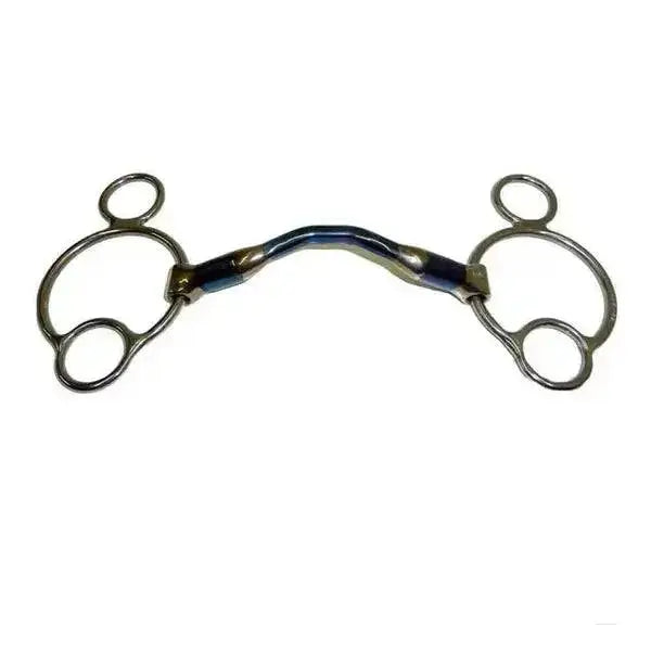 Bombers Bits 2 1/2 Loose Ring Gag Happy Tongue Universal Bit 146 Mm (5 3/4&Quot;) B16 Horse Bits Barnstaple Equestrian Supplies